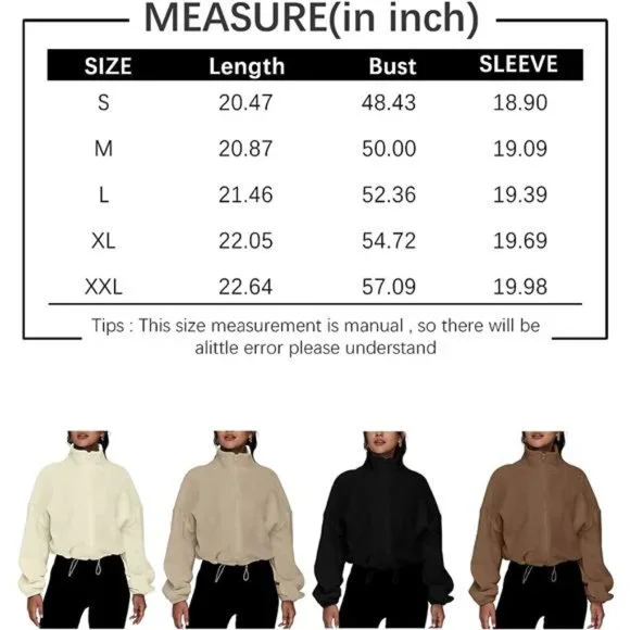 Womens Ultra Soft Hoodies Oversized Long Sleeve Sweatshirts - Dark Blue Jacket - Picture 6 of 6